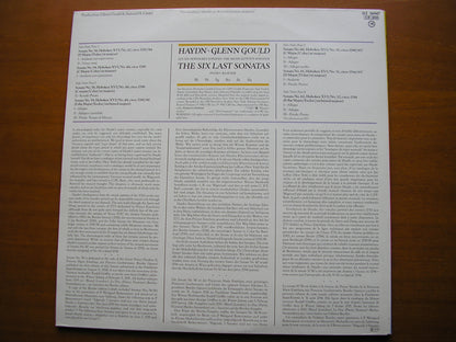 HAYDN: THE LAST SIX PIANO SONATAS     GLENN GOULD    2LP      D2 36947