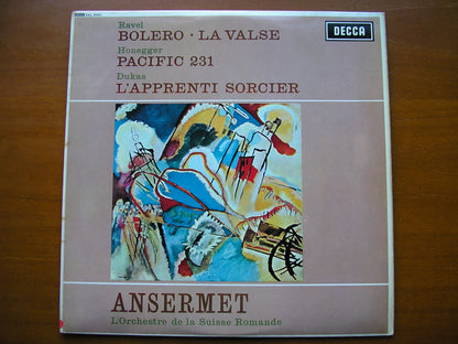 SXL 6065  RAVEL / HONEGGER / DUKAS: ORCHESTRAL WORKS     ANSERMET / SUISSE ROMANDE    ED3