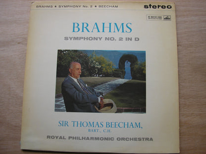 BRAHMS: SYMPHONY No. 2       BEECHAM / ROYAL PHILHARMONIC     ASD 348