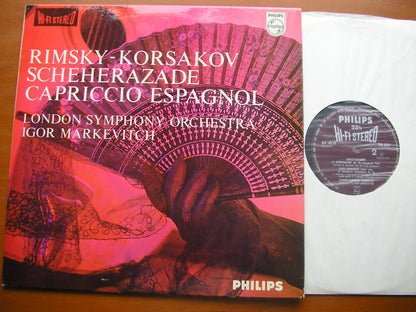 RIMSKY-KORSAKOV: SCHEHERAZADE / CAPRICCIO ESPAGNOL     MARKEVITCH / LONDON SYMPHONY   SAL 3437