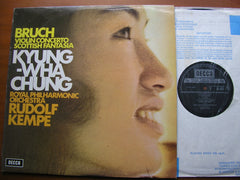 BRUCH: VIOLIN CONCERTO / SCOTTISH FANTASIA     CHUNG / ROYAL PHILHARMONIC / KEMPE     SXL 6573