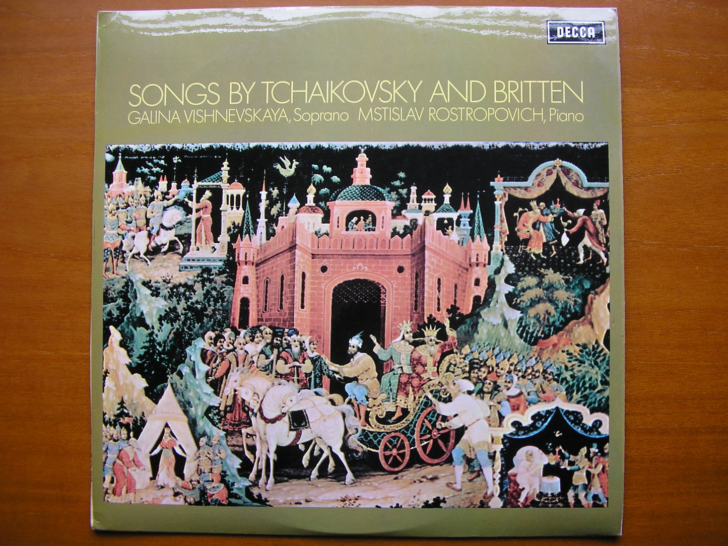 SXL 6428 TCHAIKOVSKY / BRITTEN: SONGS     VISHNEVSKAYA / ROSTROPOVICH      ED3