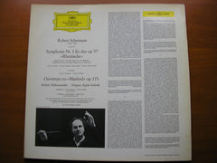 SCHUMANN: SYMPHONY No. 3 / MANFRED OVERTURE      KUBELIK / BERLIN PHILHARMONIC    138 908