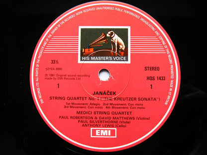 JANACEK: STRING QUARTETS Nos. 1 & 2     MEDICI STRING QUARTET    HQS 1433