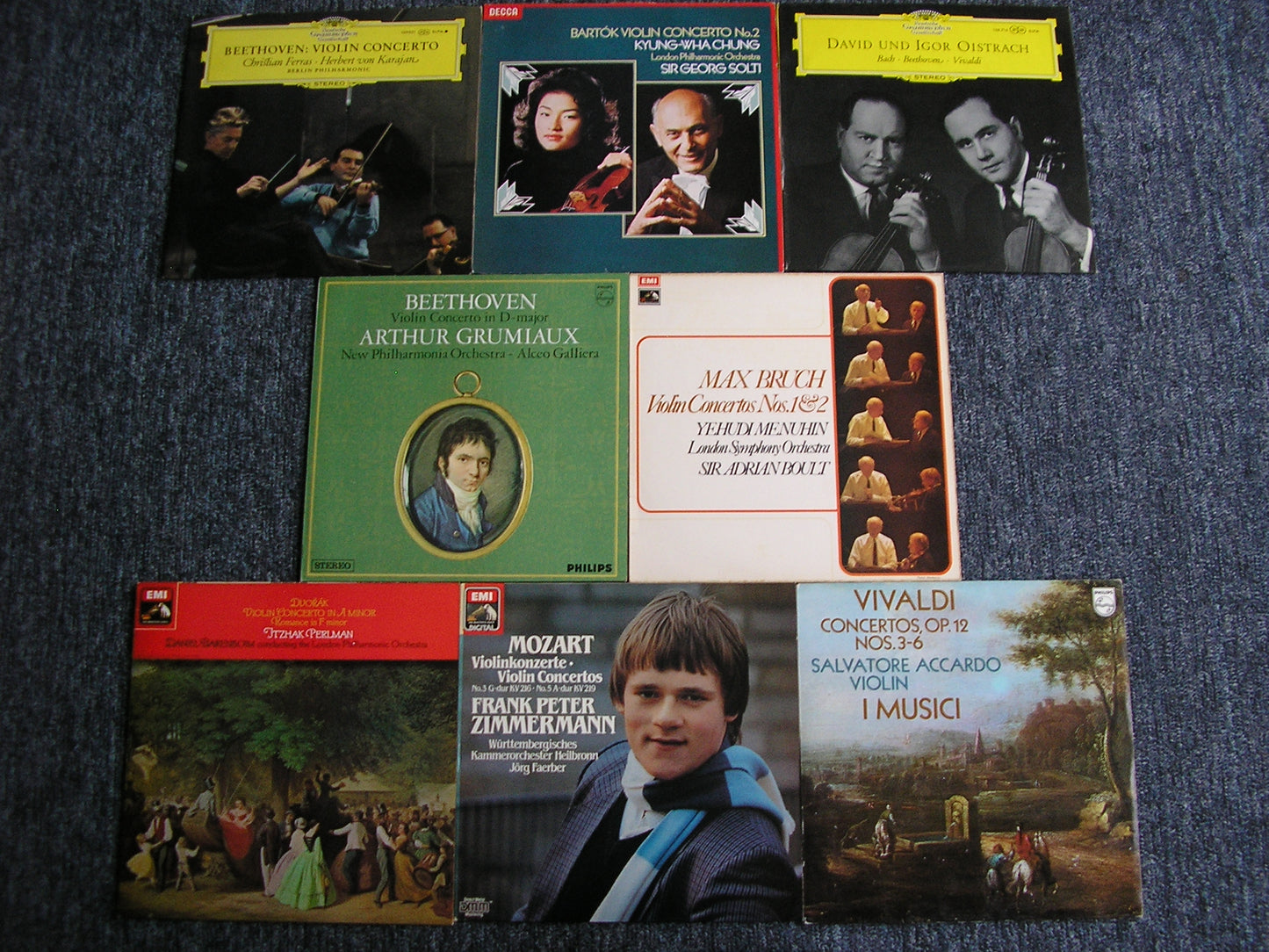 8 LP CLASSICAL COLLECTIONS  -  VIOLIN CONCERTOS  #  No.4
