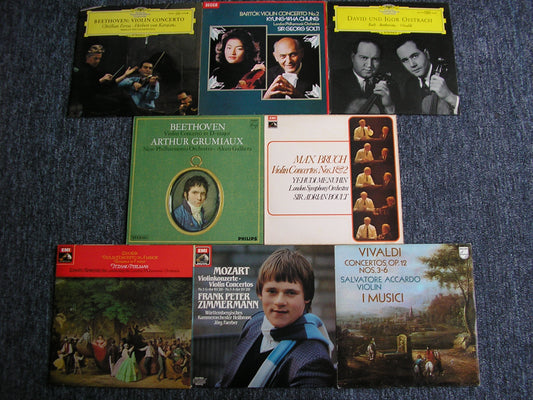 8 LP CLASSICAL COLLECTIONS  -  VIOLIN CONCERTOS  #  No.4