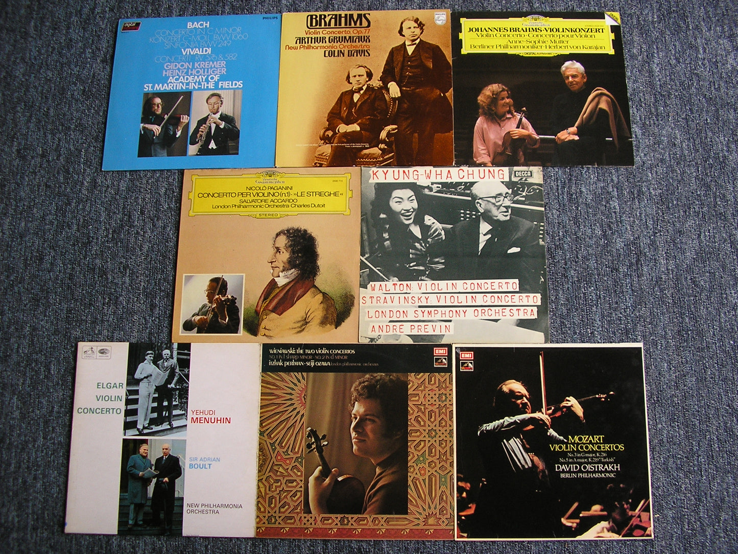 8 LP CLASSICAL COLLECTIONS  -  VIOLIN CONCERTOS  #  No. 3