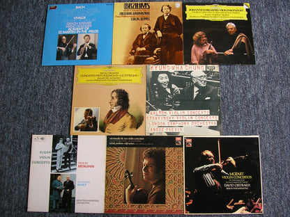8 LP CLASSICAL COLLECTIONS  -  VIOLIN CONCERTOS  #  No. 3