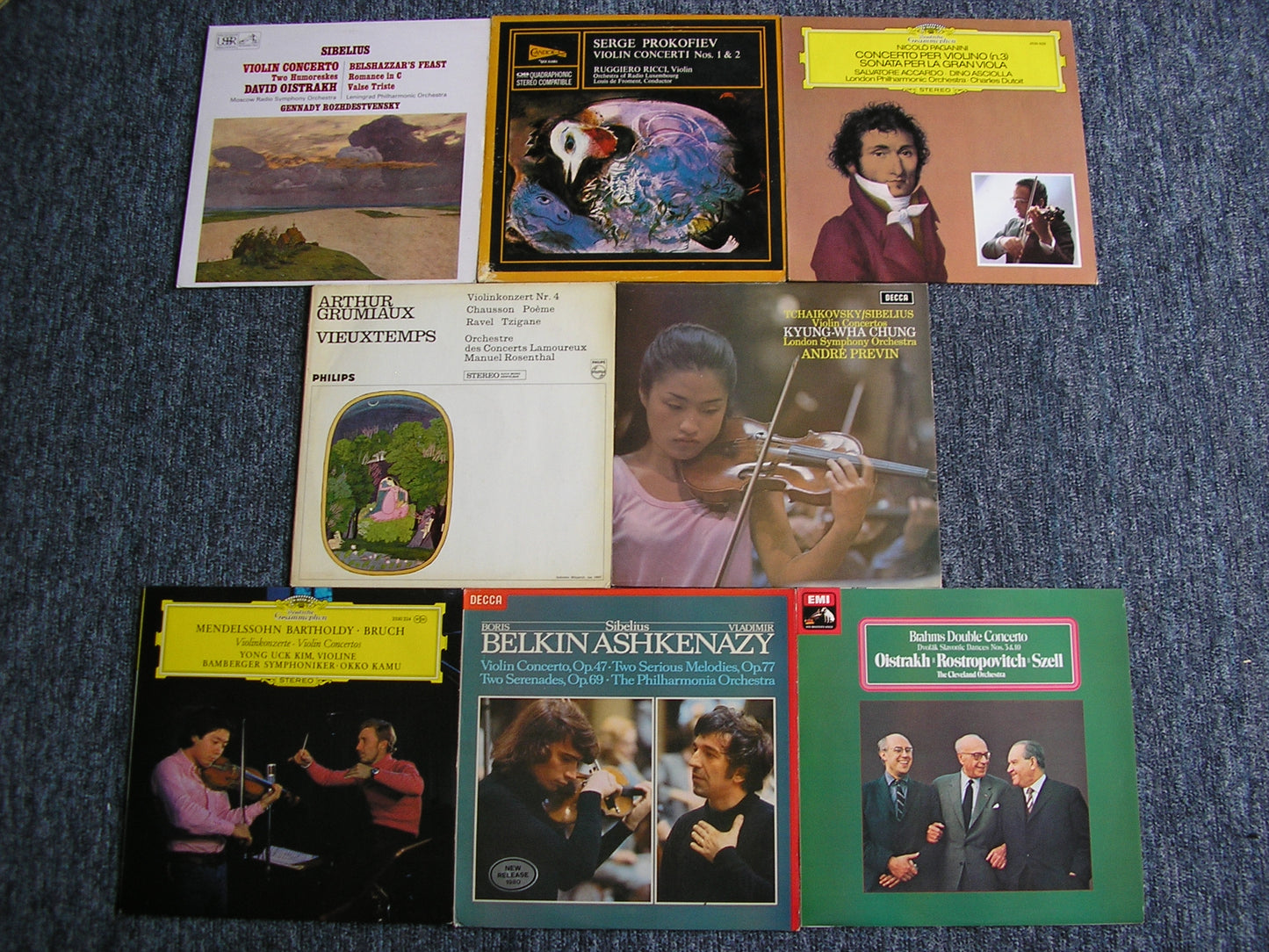 8 LP CLASSICAL COLLECTIONS  -  VIOLIN CONCERTOS  #  No. 2