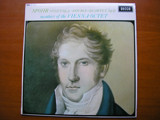 SXL 6319  SPOHR: NONET in F / DOUBLE QUARTET in E     MEMBERS OF THE VIENNA OCTET     ED2