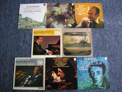 8 LP CLASSICAL COLLECTIONS  -  CLAUDIO ARRAU