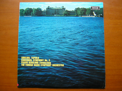 SXL 6432 SIBELIUS: TAPIOLA / KOKKONEN: SYMPHONY No. 3      BERGLUND / FINNISH RADIO SYMPHONY      ED3