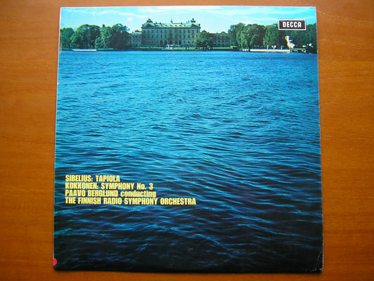 SXL 6432 SIBELIUS: TAPIOLA / KOKKONEN: SYMPHONY No. 3      BERGLUND / FINNISH RADIO SYMPHONY      ED3