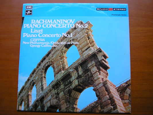 RACHMANINOV: PIANO CONCERTO No. 2 / LISZT: PIANO CONCERTO No. 1     CZIFFRA / NPO / ORCHESTRE DE PARIS / CZIFFRA     TWO 360