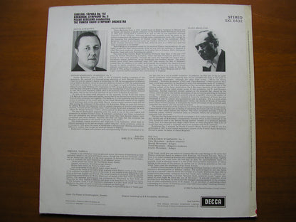 SXL 6432 SIBELIUS: TAPIOLA / KOKKONEN: SYMPHONY No. 3      BERGLUND / FINNISH RADIO SYMPHONY      ED3