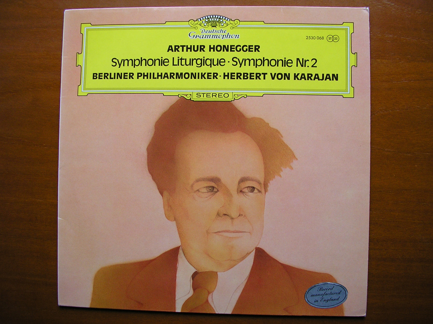 HONEGGER: SYMPHONIES Nos. 2 & 3      KARAJAN / BERLIN PHILHARMONIC    2530 068