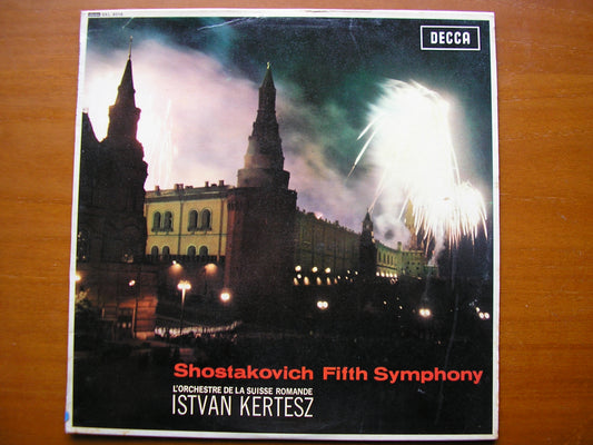 SXL 6018  SHOSTAKOVICH: SYMPHONY No. 5       KERTESZ / SUISSE ROMANDE      ED1
