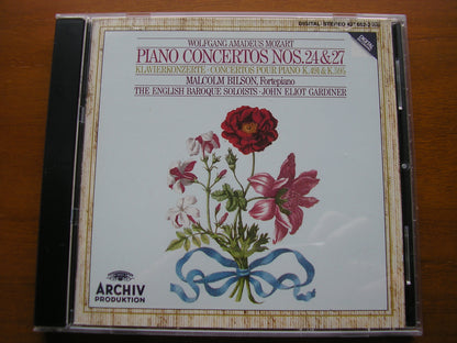 MOZART: THE PIANO CONCERTOS     MALCOLM BILSON / ENGLISH BAROQUE SOLOISTS / GARDINER     DG ARCHIV    8 LP + 2 CD
