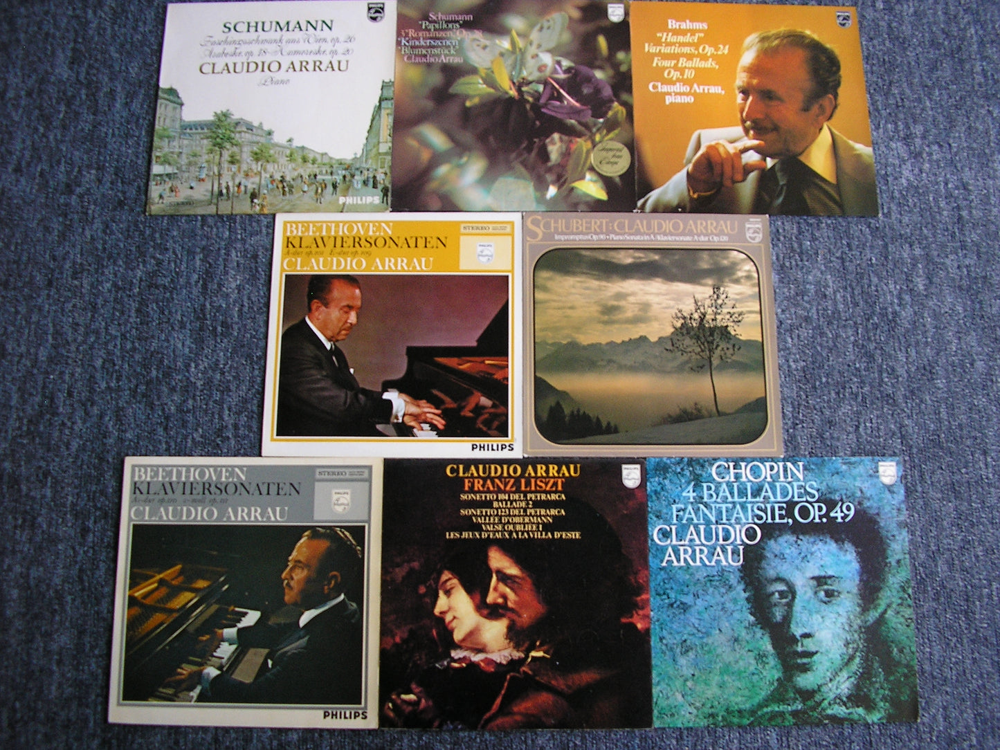 8 LP Classical Collections  -  CLAUDIO ARRAU