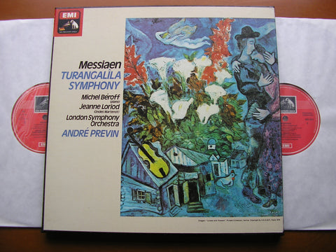 MESSIAEN: TURANGALILA SYMPHONIE      BEROFF / LORIOD / LONDON SYMPHONY / PREVIN     2LP     SLS 5117