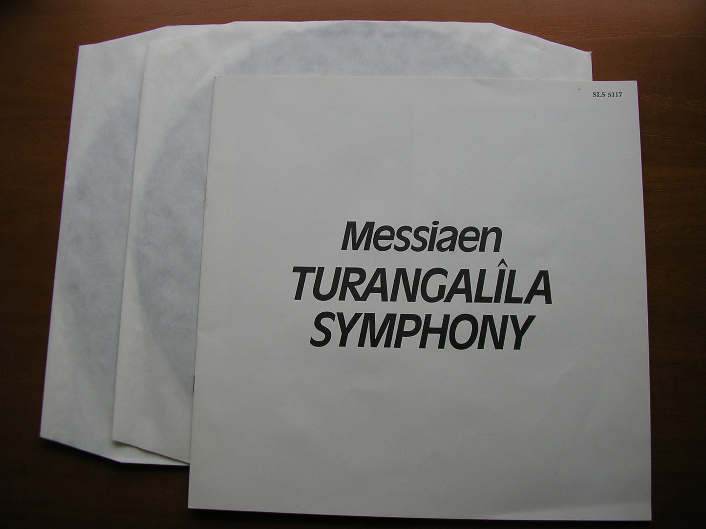 MESSIAEN: TURANGALILA SYMPHONIE      BEROFF / LORIOD / LONDON SYMPHONY / PREVIN     2LP     SLS 5117