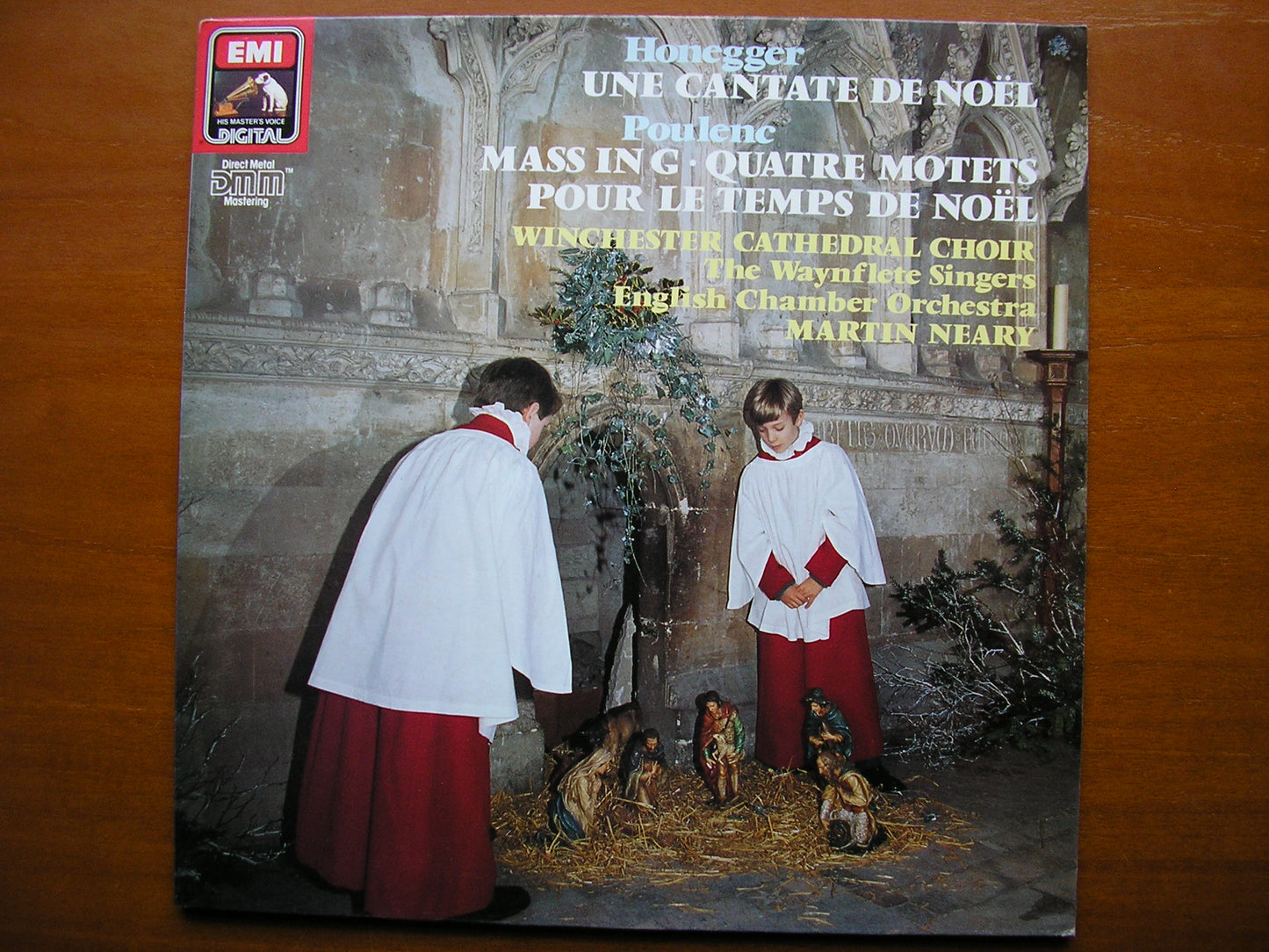 HONEGGER: A CHRISTMAS CANTATA / POULENC: FOUR MOTETS FOR CHRISTMAS     ENGLISH CHAMBER ORCHESTRA / NEARY     EL 7 49559