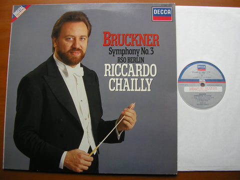 BRUCKNER: SYMPHONY No. 3      CHAILLY / BERLIN RADIO SYMPHONY    417 093