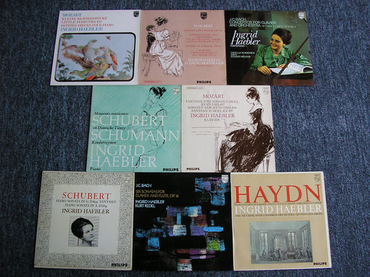 8 LP Classical Collections        INGRID HAEBLER
