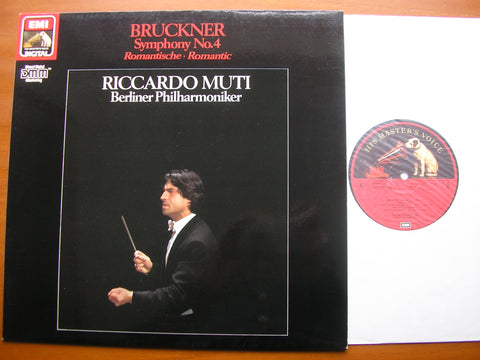 BRUCKNER: SYMPHONY No. 4  'Romantic'     MUTI / BERLIN PHILHARMONIC    270379