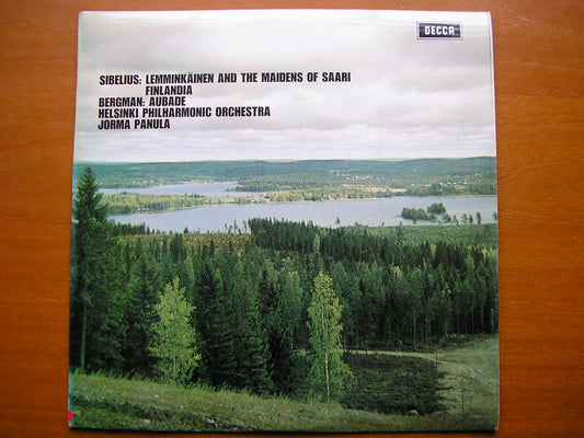 SXL 6434 SIBELIUS: LEMMINKAINEN & THE MAIDENS OF SAARI / FINLANDIA / BERGMAN: AUBADE     PANULA / HELSINKI PHILHARMONIC     ED3