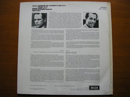 SXL 6434 SIBELIUS: LEMMINKAINEN & THE MAIDENS OF SAARI / FINLANDIA / BERGMAN: AUBADE     PANULA / HELSINKI PHILHARMONIC     ED3