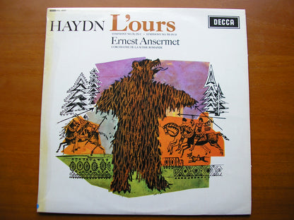 SXL 6020  HAYDN: SYMPHONIES Nos. 82 & 86     ANSERMET / SUISSE ROMANDE     ED1