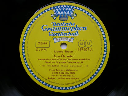 STRAUSS: DON QUIXOTE       FOURNIER / BERLIN PHILHARMONIC / KARAJAN    139 009