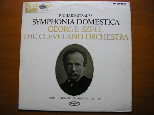 STRAUSS: SINFONIA DOMESTICA     SZELL / CLEVELAND ORCHESTRA      SAX 2545