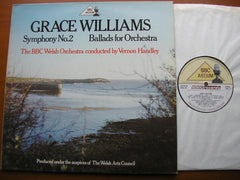 GRACE WILLIAMS: SYMPHONY No. 2 / BALLADS FOR ORCHESTRA     HANDLEY / BBC WELSH SYMPHONY    REGL 381