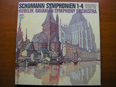 SCHUMANN: THE FOUR SYMPHONIES / MANFRED OVERTURE      KUBELIK / BAVARIAN RADIO SYMPHONY    3LP      79324