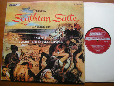 PROKOFIEV: SCYTHIAN SUITE / THE PRODIGAL SON       ANSERMET / SUISSE ROMANDE      CS 6538