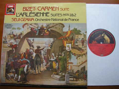 BIZET: CARMEN SUITE / L'ARLESIENNE SUITES    OZAWA / FRENCH NATIONAL ORCHESTRA    270024