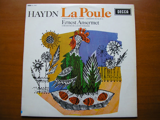 SXL 6021  HAYDN: SYMPHONIES Nos. 83 & 87      ANSERMET / SUISSE ROMANDE     ED1