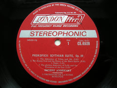 PROKOFIEV: SCYTHIAN SUITE / THE PRODIGAL SON       ANSERMET / SUISSE ROMANDE      CS 6538