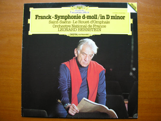 FRANCK: SYMHONY / SAINT-SAENS: LE ROUET d'OMPHALE       BERNSTEIN / FRENCH NATIONAL ORCHESTRA    2532 050