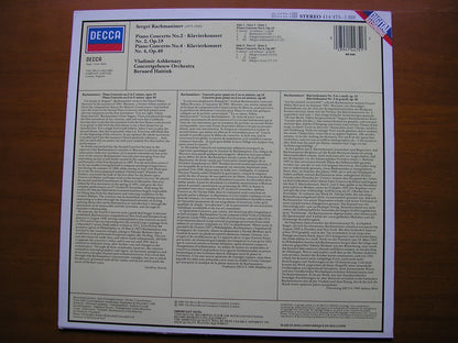 RACHMANINOV: PIANO CONCERTOS Nos. 2 & 4     ASHKENAZY / CONCERTGEBOUW / HAITINK    414 475