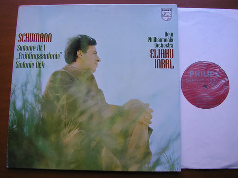 SCHUMANN: SYMPHONIES Nos. 1 & 4      INBAL / NEW PHILHARMONIA     6500 134