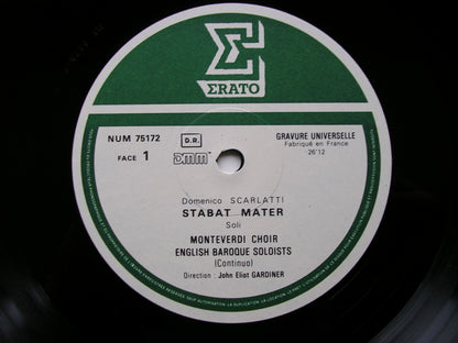SCARLATTI: STABAT MATER / SACRED MUSIC OF CLEMENT / GESUALDO / CAVALLI     SOLOISTS / MONTEVERDI CHOIR / GARDINER      NUM 75172