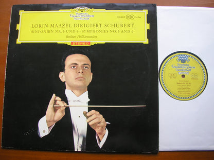 SCHUBERT: SYMPHONIES Nos. 5 & 6      MAAZEL / BERLIN PHILHARMONIC    138 685