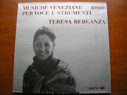 VENETIAN SONGS OF THE 16th & 17th CENTURIES      TERESA BERGANZA / INSTRUMENTALISTS / DAHLER   D 8206