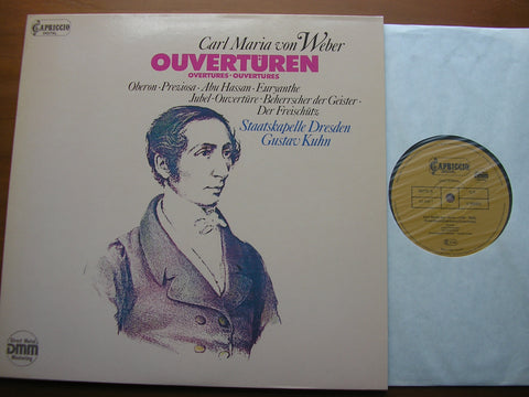 WEBER: SEVEN OVERTURES    GUSTAV KUHN / DRESDEN STATE ORCHESTRA   434597