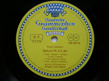 SCHUBERT: SYMPHONIES Nos. 5 & 6      MAAZEL / BERLIN PHILHARMONIC    138 685