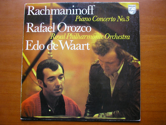 RACHMANINOV: PIANO CONCERTO No. 3      OROZCO / ROYAL PHILHARMONIC / DE WAART    6500 540
