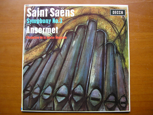 SXL 6027  SAINT-SAENS: SYMPHONY No. 3      ANSERMET / SUISSE ROMANDE     ED1